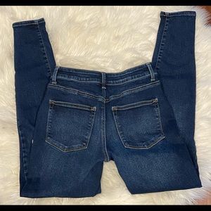 Women’s Maurice’s high rise distressed jeans